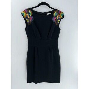 Women's Trina Turk Lillet Embroidered Sheath Dress Size 2